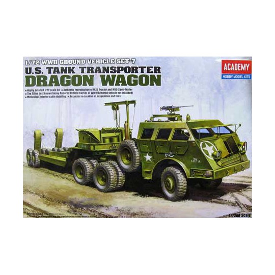Maquette de Char en plastique WWII DRAGON VAGON 1/72