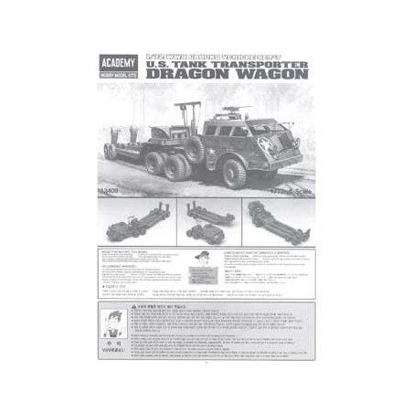 Maquette de Char en plastique WWII DRAGON VAGON 1/72