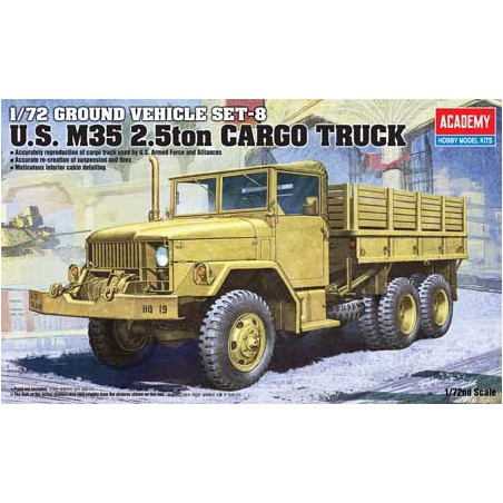 M35 Plastic Charca Model 2.5ton Cargo Truck1/72 | Scientific-MHD