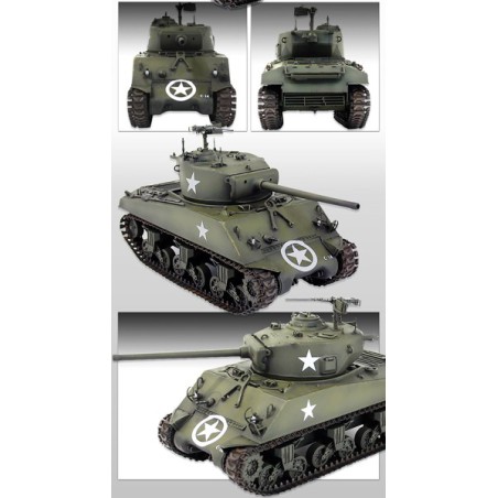 M4A3 Battle of Bulge 1/35 plastic tank model | Scientific-MHD