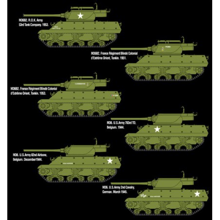 M36/M36B2 1/35 Kunststofftankmodell | Scientific-MHD