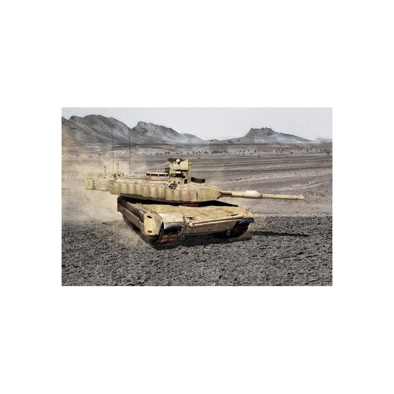 Maquette de Char en plastique M1A2 V2 TUSK II 1/35