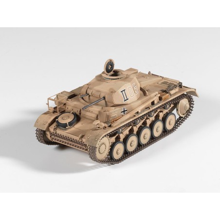 Maquette de Char en plastique German Panzer II Ausf.F "North Africa" 1/35