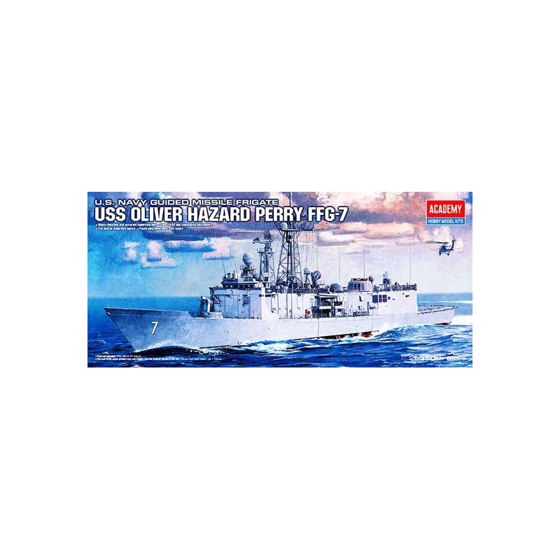 Maquette de Bateau en plastique USS PERRY FFG-71/350