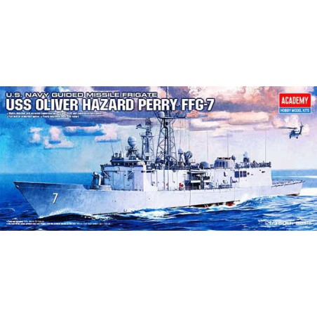 USS Perry FFG-71/350 plastic boat model | Scientific-MHD