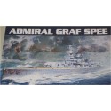 Maquette de Bateau en plastique ADMIRAL GRAF SPEE 1/350