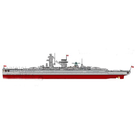 Maquette de Bateau en plastique ADMIRAL GRAF SPEE 1/350