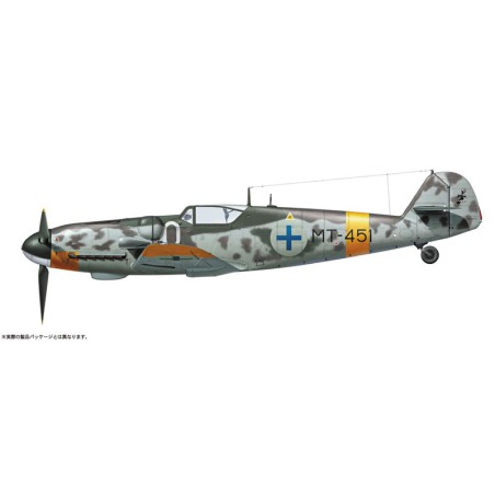 BF109G-6 plastic plane model ‘Juutilainen’ W/ Figure 1/48 | Scientific-MHD