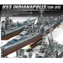 Plastic boat model U.S.S CA-35 Indianapolis 1/350 | Scientific-MHD