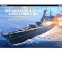 Plastikbootmodell Ca-35 Indianapolis Premium Edition 1/350 | Scientific-MHD