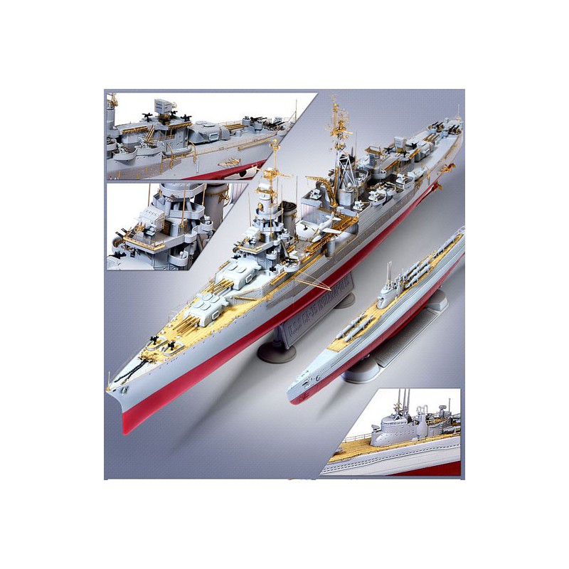 Maquette de Bateau en plastique CA-35 Indianapolis Premium Edittion 1/350 Maquette de Bateau en plastique CA-35 Indianapolis Premium Edittion 1/350