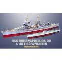 Plastic boat model CA-35 Indianapolis Premium Edition 1/350 | Scientific-MHD