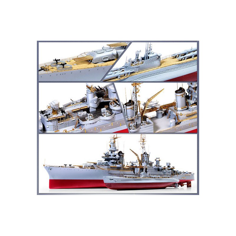 Maquette de Bateau en plastique CA-35 Indianapolis Premium Edittion 1/350 Maquette de Bateau en plastique CA-35 Indianapolis Premium Edittion 1/350