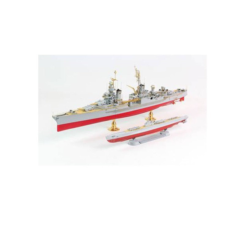 Maquette de Bateau en plastique CA-35 Indianapolis Premium Edittion 1/350 Maquette de Bateau en plastique CA-35 Indianapolis Premium Edittion 1/350