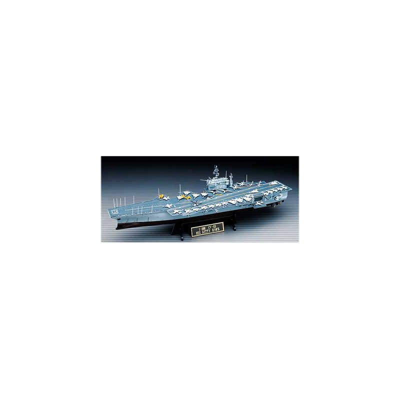 Maquette de Bateau en plastique USS KITTY HAWK1/800
