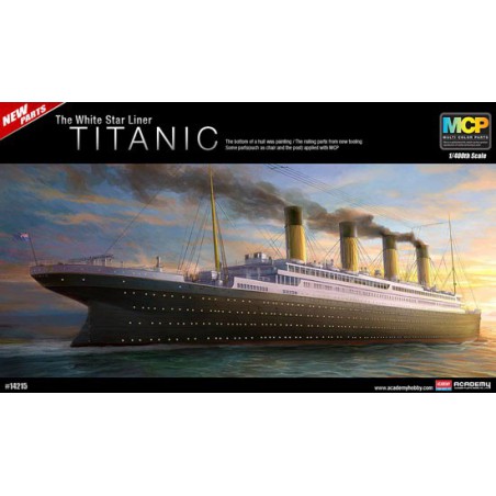 Kunststoffbootmodell Titanic MCP 1/400 | Scientific-MHD