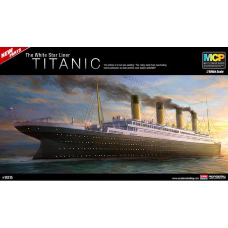 Plastic boat model Titanic MCP 1/400 | Scientific-MHD