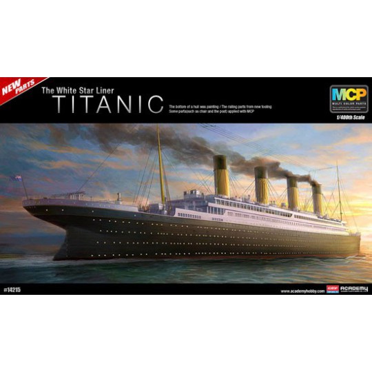 Maquette de Bateau en plastique TITANIC MCP 1/400 Maquette de Bateau en plastique TITANIC MCP 1/400