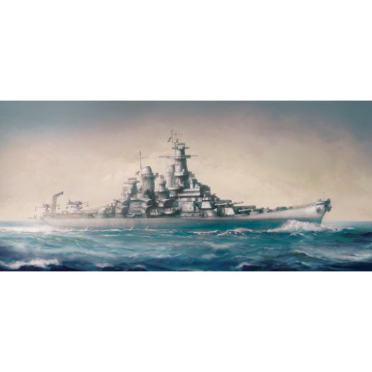 Maquette de Bateau en plastique USS Missouri Modeler's Ed. Maquette de Bateau en plastique USS Missouri Modeler's Ed.