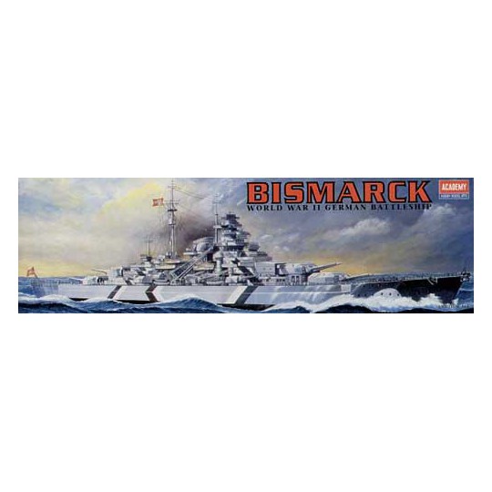 Maquette de Bateau en plastique BATTLESHIP BISMARCK (MTR)1/800 Maquette de Bateau en plastique BATTLESHIP BISMARCK (MTR)1/800