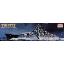 Maquette de Bateau en plastique BATTLESHIP TIRPITZ (MTR) 1/800