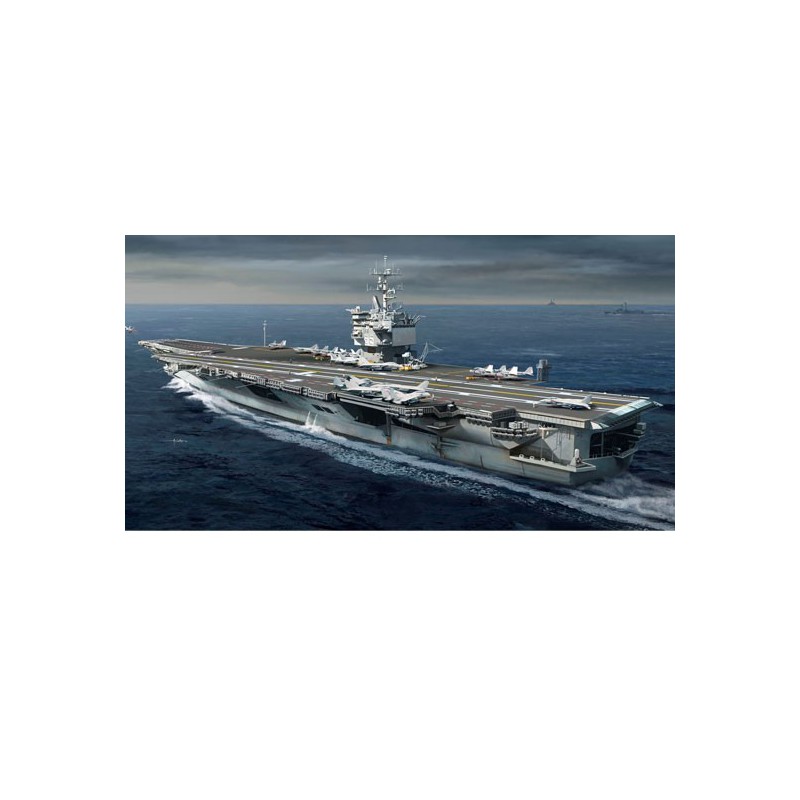 Maquette de Bateau en plastique USS Enterprise CVN-65 1/600