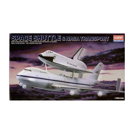 Shuttle plastic plane model + 747 Carrier1/88 | Scientific-MHD