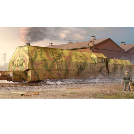 Maquette de Char en plastique LOCOMOTIVE PANZERLOK BR57 Maquette de Char en plastique LOCOMOTIVE PANZERLOK BR57