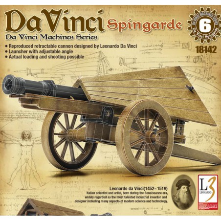 Leonard de Vinci Spin Guard Bildungsplastikmodell | Scientific-MHD