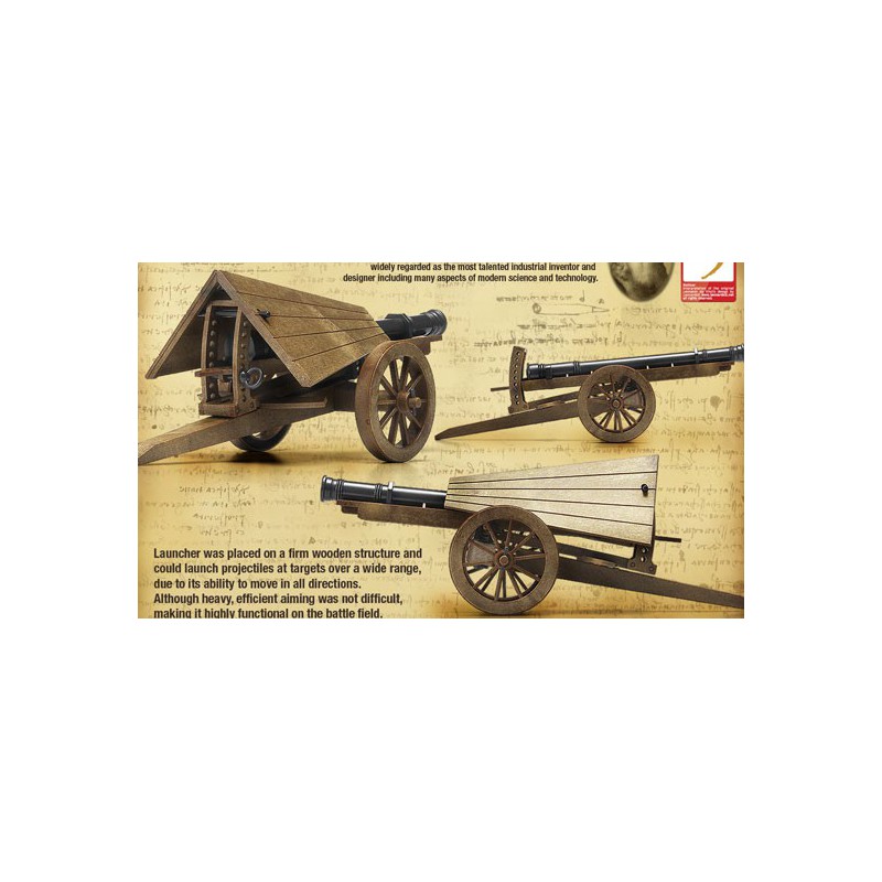 Maquette plastique éducative LEONARD DE VINCI SPIN GUARD Maquette plastique éducative LEONARD DE VINCI SPIN GUARD