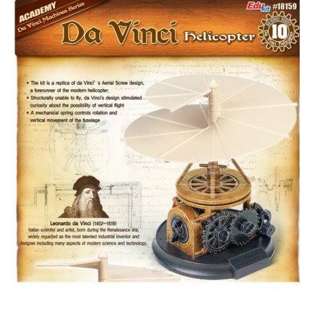 Educational plastic model da Vinci Helicopter | Scientific-MHD