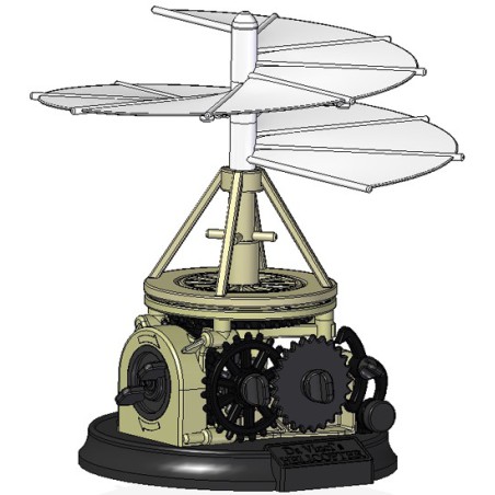 Educational plastic model da Vinci Helicopter | Scientific-MHD