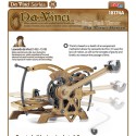 Maquette plastique éducative Da Vinci Rolling Ball Timer