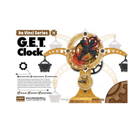 Maquette plastique éducative Horloge G.E.T.