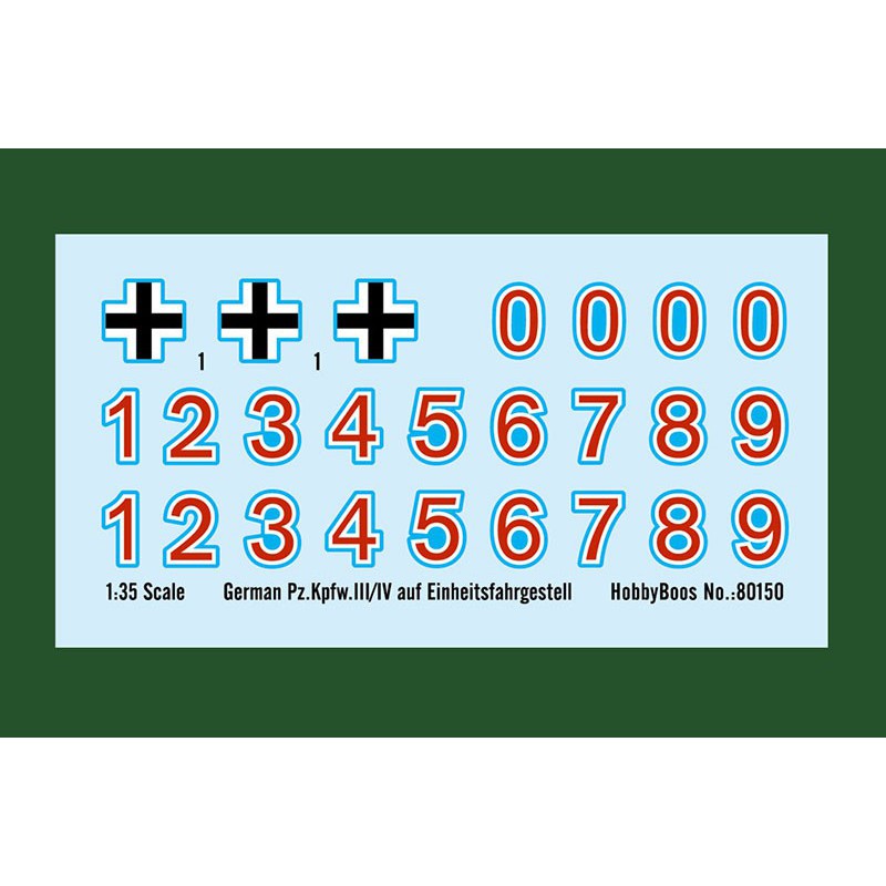 Maquette de Char en plastique German Pz.Kpfw.III/IV 1/35 Maquette de Char en plastique German Pz.Kpfw.III/IV 1/35