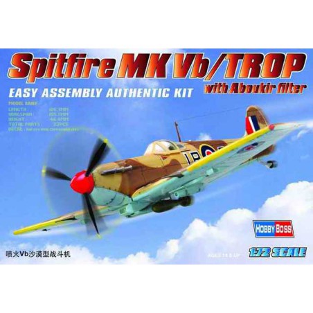 Spitfire MK VB plastic plane model/too 1/72 | Scientific-MHD