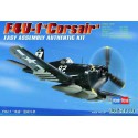 Maquette d'avion en plastique F4U-1 Corsair 1/72