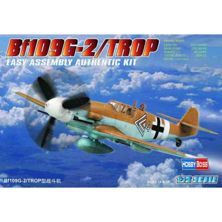 BF 109G-2 Kunststoffebene Modell auch 1/72 | Scientific-MHD