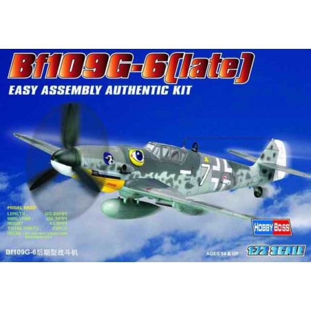 BF 109G plastic plane model 1/72 | Scientific-MHD