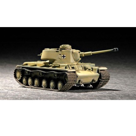 Plastic tank model German PZ.KPFW KV-1 756 (R) | Scientific-MHD