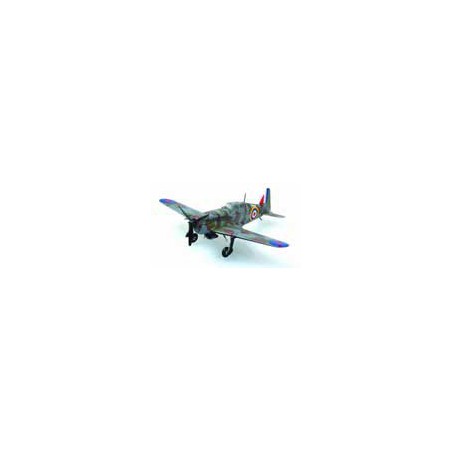Maquette d'avion en plastique Morane Saulnier MS 406 1/72