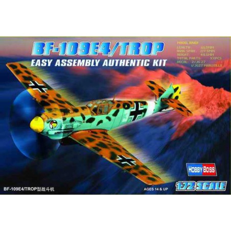 BF 109 E-4 plastic plane model too 1/72 | Scientific-MHD