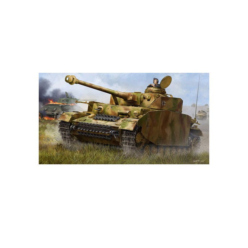 Maquette de Char en plastique GERMAN PZKPFW IV AUSF.H