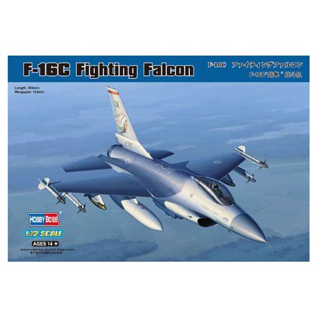 Maquette d'avion en plastique F-16C Fightning Falcon1/72