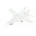 Maquette d'avion en plastique F-14A Tomcat 1/72