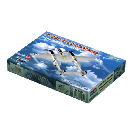 Maquette d'avion en plastique P-38L-5-L0 Lightning 1/72