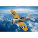 US F2A Buffalo 1/72 plastic plane model | Scientific-MHD