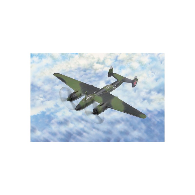 Maquette d'avion en plastique Soviet Tu-2 Bomber 1/72