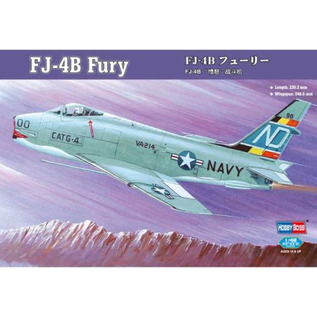 FJ-4B Fury Plastikmodell 1/48 | Scientific-MHD