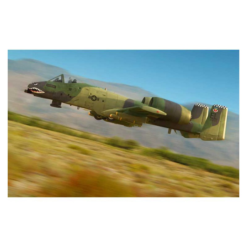 Maquette d'avion en plastique A-10A Thunderbolt II 1/48